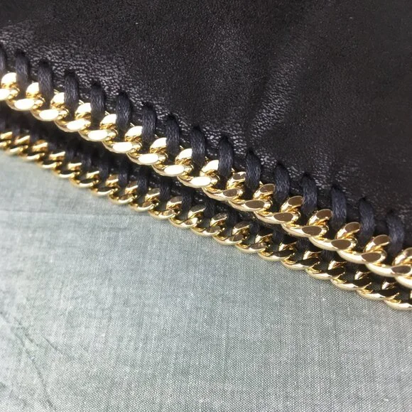 NWT Stella Mccartney Falabella Tote Bag Black - Picture 7 of 12